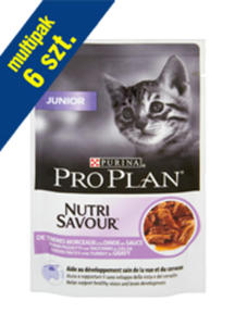 PRO PLAN CAT NUTRISAVOUR JUNIOR 6x85 g - 2856565744