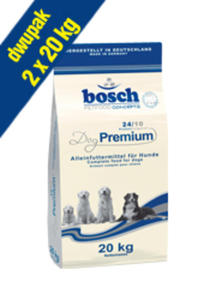 BOSCH DOG PREMIUM KARMA DLA PSA 2x20 kg - 2843155908