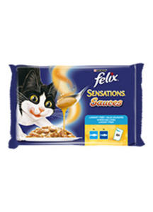 FELIX SENSATION SAUCE SUPRISE KARMA DLA KOTA z ryb - 2853746036