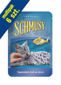 SCHMUSY FISCH SARDYNKA W GALARETCE 6x100 g - 2853347664