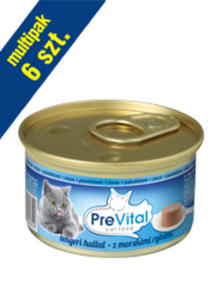 PREVITAL MUS Z RYBAMI MORSKIMI 6x85 g - 2858001332