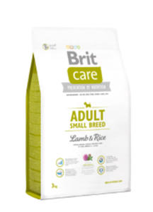 BRIT CARE ADULT SMALL BREED LAMB & RICE 3 kg - 2857460365