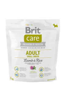 BRIT CARE ADULT SMALL BREED LAMB & RICE 1 kg - 2857460366