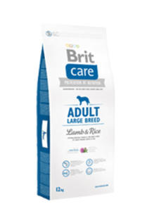 BRIT CARE ADULT LARGE BREED LAMB & RICE dostpne do wyczerpania zapasów 12 kg