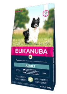 EUKANUBA ADULT SMALL / MEDIUM BREED LAMB and RICE KARMA DLA PSA 2,5 kg - 2858402451