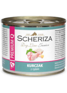 SCHERIZA JUNIOR KURCZAK Z RYEM 200 g - 2850368762