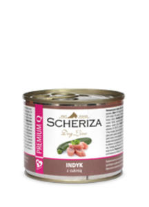 SCHERIZA ADULT INDYK Z CUKINI 200 g - 2857031799