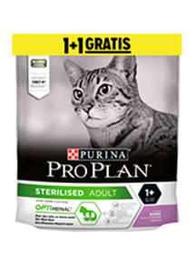 PRO PLAN CAT STERILISED Z INDYKIEM KARMA DLA KOTA 400g+400g gratis - 2864154738