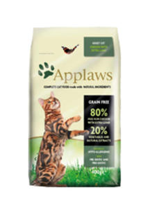 APPLAWS DRY CAT KURCZAK Z JAGNICIN KARMA DLA KOTW 7,5 kg - 2855268451