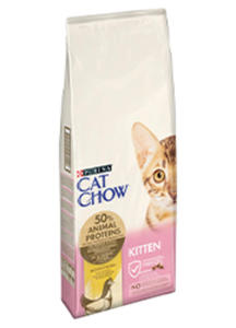 CAT CHOW KITTEN Z KURCZAKIEM 1,5 kg