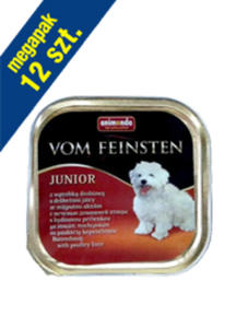 ANIMONDA VOM FEINSTEN JUNIOR KARMA DLA SZCZENIT - Z WTRBK DROBIOW 12x150 g - 2854928728