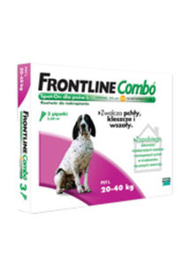 FRONTLINE COMBO L KROPLE SPOT ON DLA PSA 3 pipetki - 2850213943