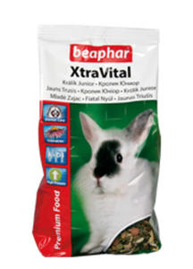 BEAPHAR XTRA VITAL JUNIOR RABBIT POKARM DLA KRLIKA 1 kg - 2850214056