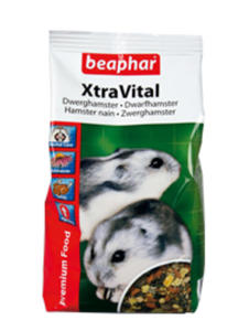 BEAPHAR XTRA VITAL DWARF HAMSTER POKARM DLA CHOMIKA KAROWATEGO 500g - 2849794054