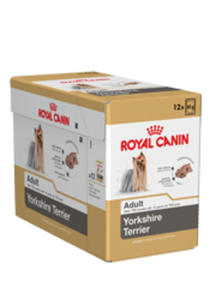 ROYAL CANIN BREED YORKSHIRE MOKRA KARMA DLA DOROSÃÂYCH YORKÃÂW 12x85 g