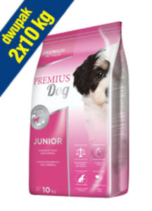 PREMIUS DOG JUNIOR KARMA DLA SZCZENIT 2x10 kg - 2853234649