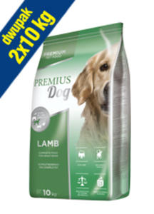 PREMIUS DOG LAMB KARMA DLA DOROSYCH PSW 2x10 kg - 2850924917