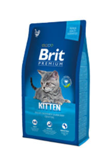 BRIT PREMIUM KITTEN CHICKEN KARMA DLA KOCIT 300 g