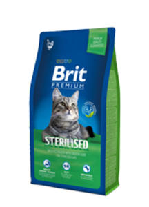 BRIT PREMIUM CAT STERILISED KARMA DLA KOTÓW STERYLIZOWANYCH 300 g