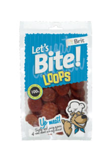 BRIT LETS BITE LOOPS PRZYSMAK DLA PSA 80 g - 2842674595