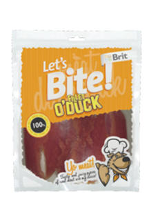 BRIT LETS BITE FILETY Z KACZKI PRZYSMAK DLA PSA 400 g