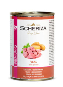 SCHERIZA ADULT CIELCINA Z ZIEMNIAKAMI 400 g - 2853347496