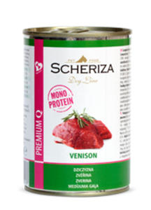 SCHERIZA ADULT DZICZYZNA JEDNOBIAKOWA 400 g - 2855963696