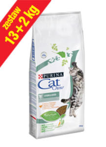 CAT CHOW ADULT SPECIAL CARE STERILIZED 13+2kg gratis
