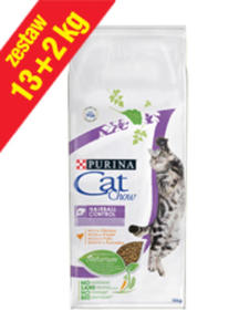 CAT CHOW ADULT SPECIAL CARE HAIRBALL CONTROL 13+2kg gratis - 2858402582