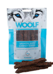 WOOLF SALMON WITH CARROT STRIPS PRZYSMAK DLA PSA 100 g - 2852427472