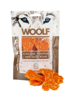 WOOLF LARGE CHICKEN PUMPKIN AND OATS BONE PRZYSMAK DLA PSA 100 g - 2858001263