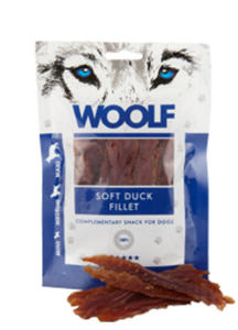 WOOLF SOFT DUCK JERKY FILLET PRZYSMAK DLA PSA 100 g - 2858001267