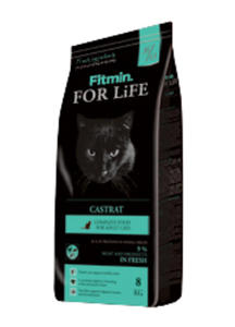 FITMIN CAT FOR LIFE CASTRATE KARMA DLA KOTW KASTROWANYCH 400 g - 2853234777