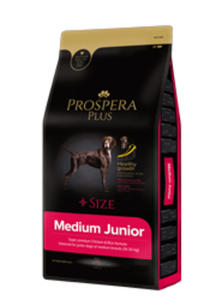 PROSPERA PLUS MEDIUM JUNIOR KARMA DLA SZCZENIT RAS REDNICH 15 kg - 2860438776