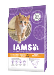 IAMS CAT PROACTIVE HEALTH KITTEN KARMA DLA KOCIT 2,55 kg - 2854928804
