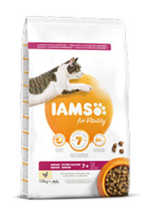 IAMS FOR VITALITY SENIOR KARMA DLA KOTA z kurczakiem 10 kg - 2854928821