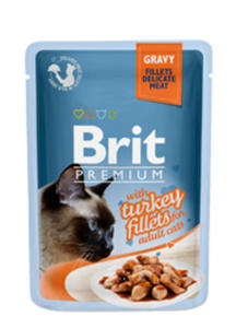 BRIT PREMIUM CAT KARMA DLA KOTA - z indykiem 85 g - 2858259362