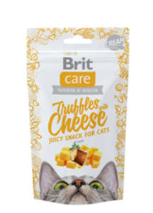 BRIT CARE CAT SNACK TRUFFLES PRZYSMAK DLA KOTA - z serem 50g - 2857032132