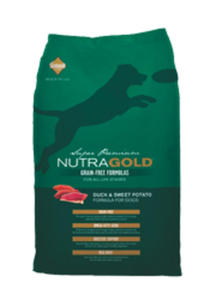 NUTRA GOLD GRAIN FREE DUCK and SWEET POTATO KARMA DLA PSA 13,6kg - 2860438552