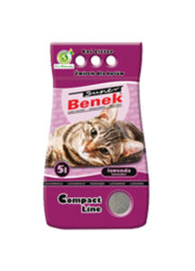 SUPER BENEK COMPACT LAWENDA - WIREK BENTONITOWY DLA KOTA 20kg - 25 l - 2864154739