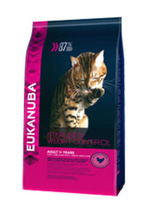 EUKANUBA CAT STERILISED / WEIGHT CONTROL KARMA DLA KOTA 3 kg - 2860440914