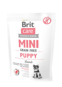 BRIT CARE MINI GRAIN FREE PUPPY LAMB 400 g - 2860438813