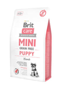 BRIT CARE MINI GRAIN FREE PUPPY LAMB 7 kg - 2860438976