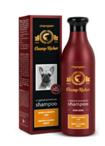 CHAMP-RICHER SZAMPON PROFESJONALNY DLA PSA - sier krtka i gadka 250 ml - 2860439971