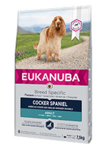 EUKANUBA BREED ADULT COCKER SPANIEL KARMA DLA PSA 7,5 kg - 2860439391