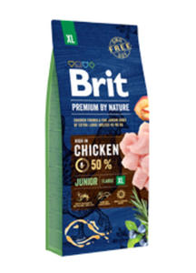 BRIT PREMIUM BY NATURE JUNIOR EXTRA LARGE KARMA DLA SZCZENIAKA 3 kg - 2860438680