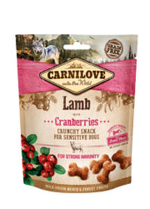 CARNILOVE CRUNCHY PRZYSMAK DLA PSA - jagnicina z urawin 200 g - 2863272654