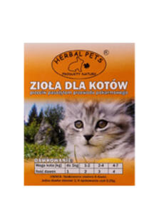 HERBAL PETS ZIOA PRZECIW PASOYTOM DLA KOTA - 2860440947