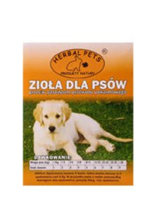 HERBAL PETS ZIOA PRZECIW PASOYTOM DLA PSA - 2860438346