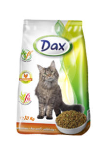 DAX SUCHA KARMA DLA KOTA z drobiem i warzywami 10 kg - 2860440924